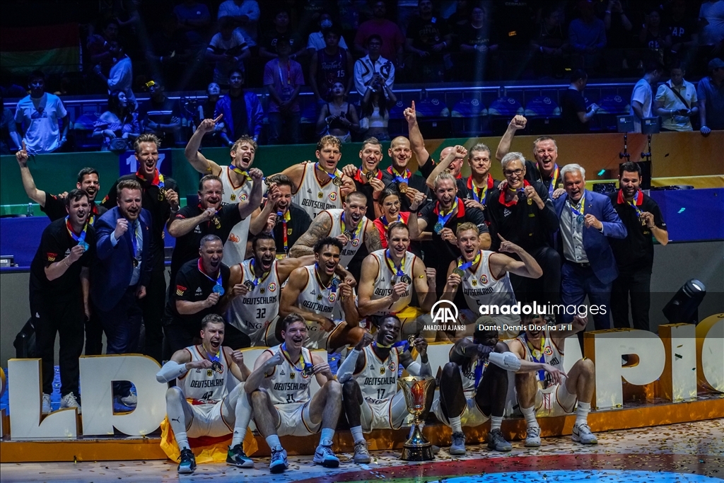 FIBA Dünya Kupası'nda şampiyon Almanya oldu