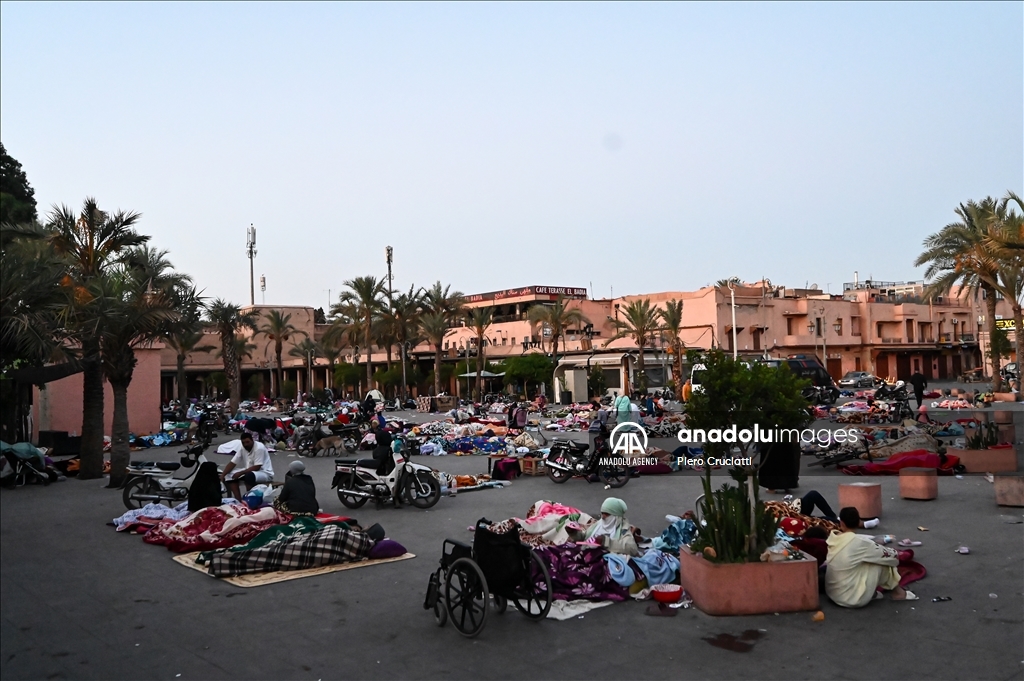 Aftermath of powerful quake in Morocco