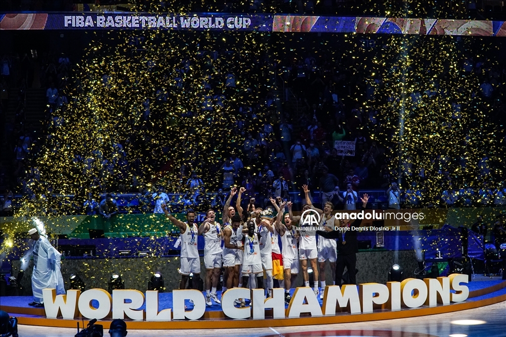 FIBA Dünya Kupası'nda şampiyon Almanya oldu