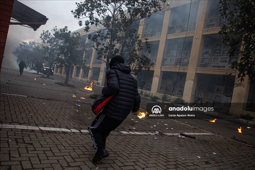 Şili'de Pinochet karşıtı vatandaşlar askeri darbenin 50.yılında protesto gösterisi düzenledi