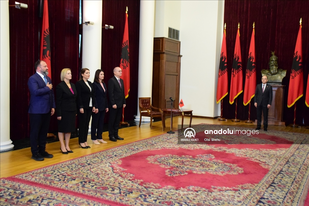 Swearing-in ceremony held for new Ministers in Albania