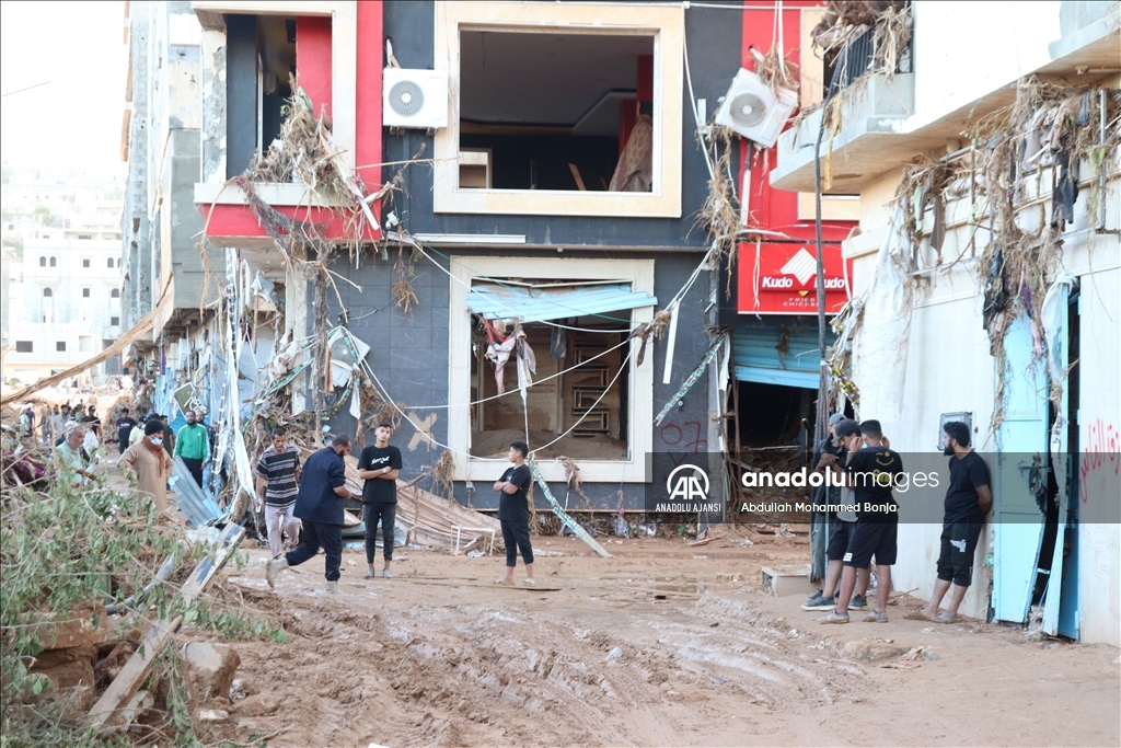 Libya'daki sel felaketi