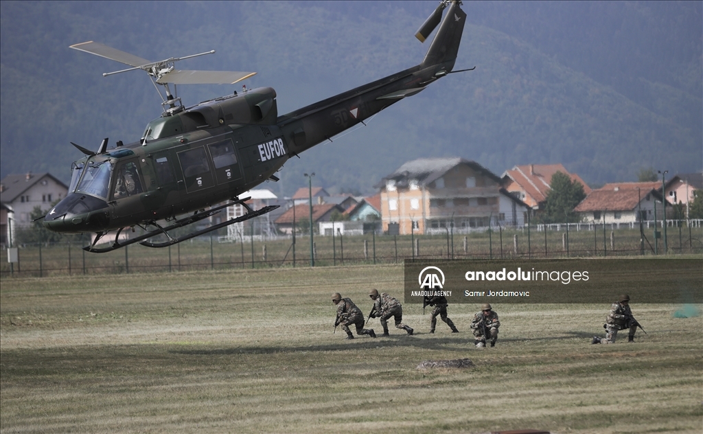 Pokazna vježba EUFOR-a: Sposobni odgovoriti na svaku prijetnju sigurnom i stabilnom okruženju