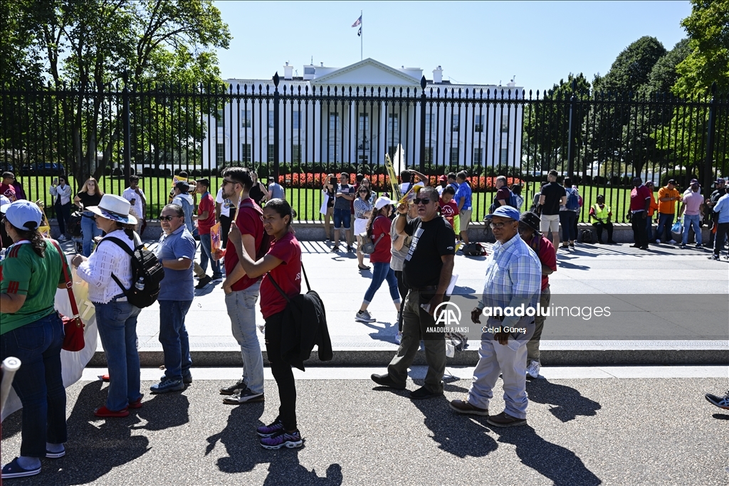 Washington'da göçmen işçilere destek gösterisi düzenlendi