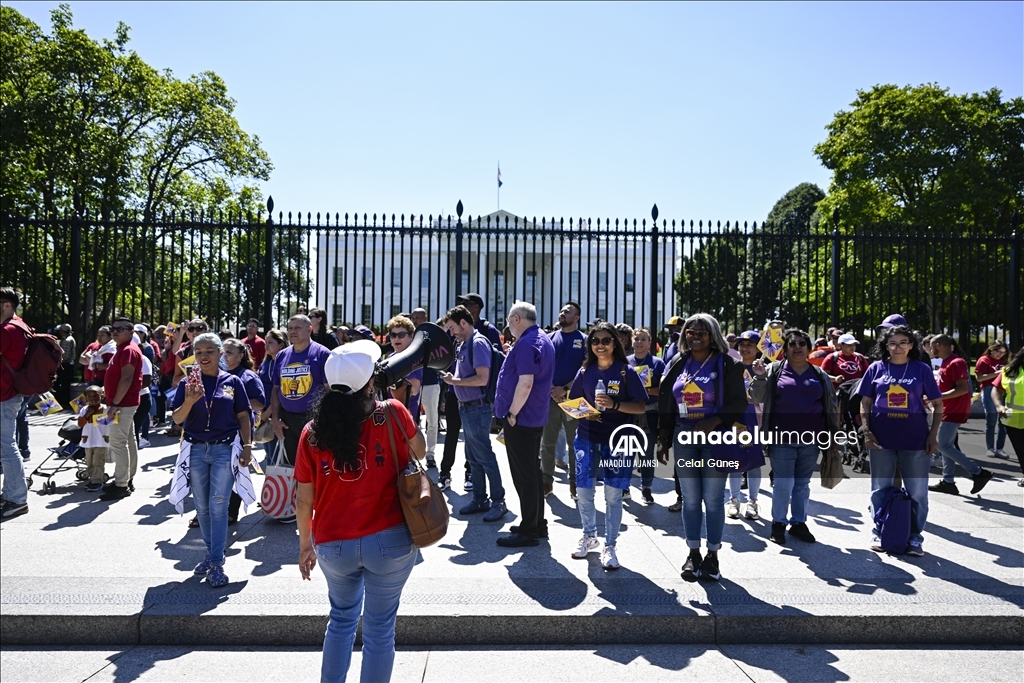 Washington'da göçmen işçilere destek gösterisi düzenlendi