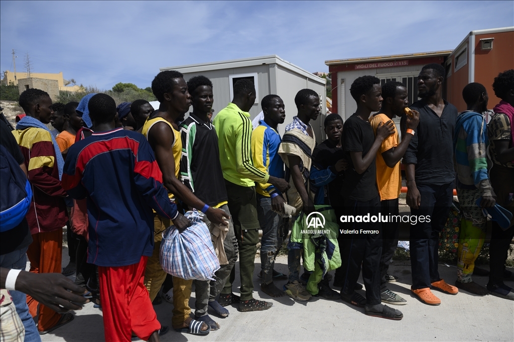 Emergency situation in Italy's Lampedusa