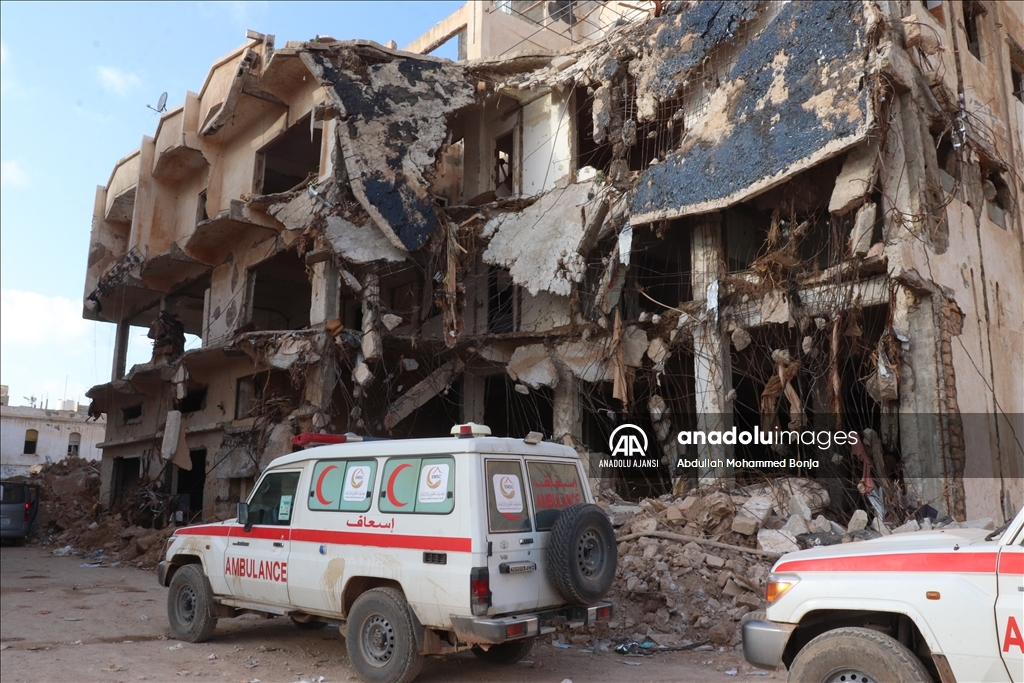 Libya'daki sel felaketi