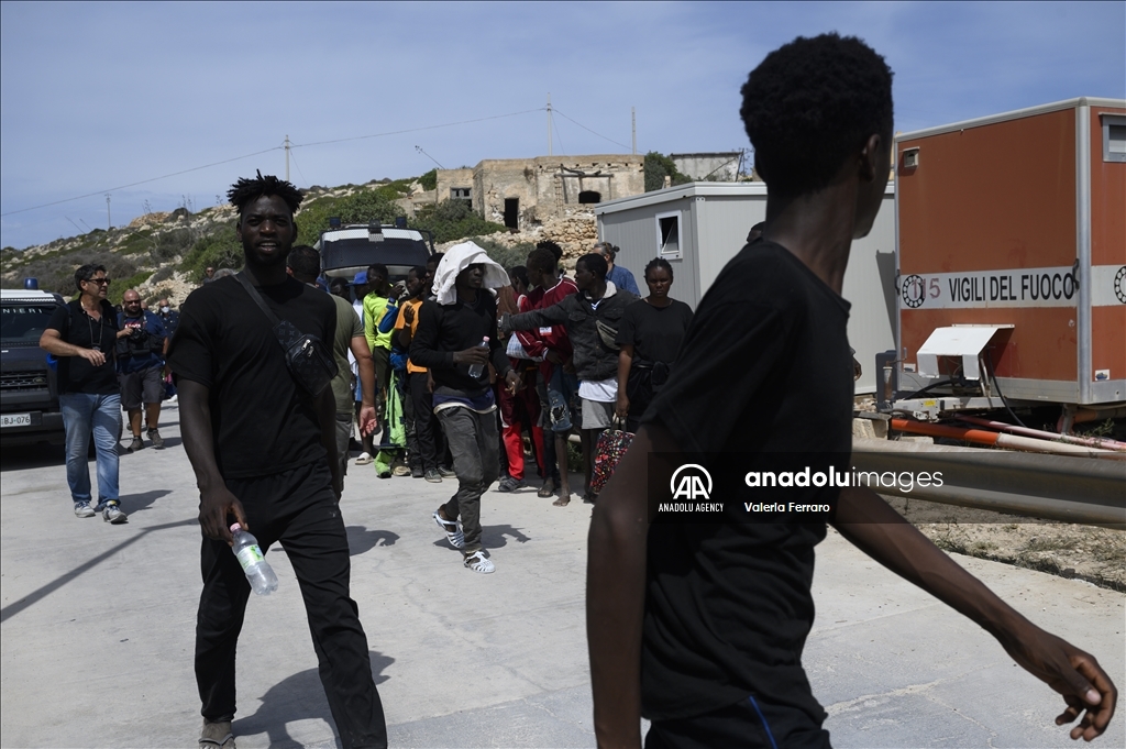Emergency situation in Italy's Lampedusa