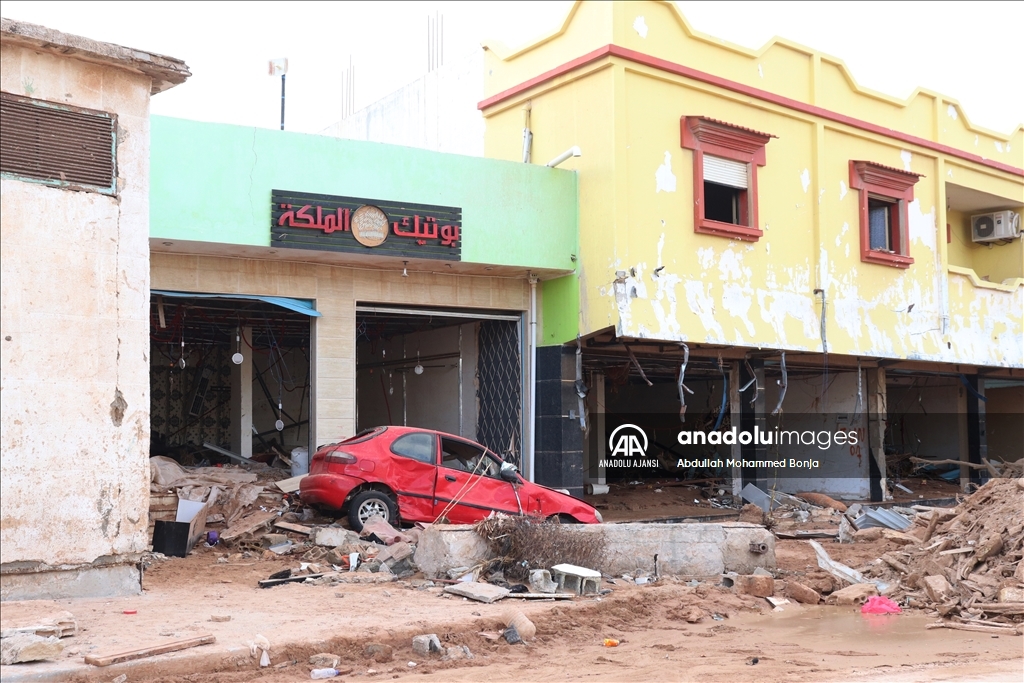 Libya'daki sel felaketi