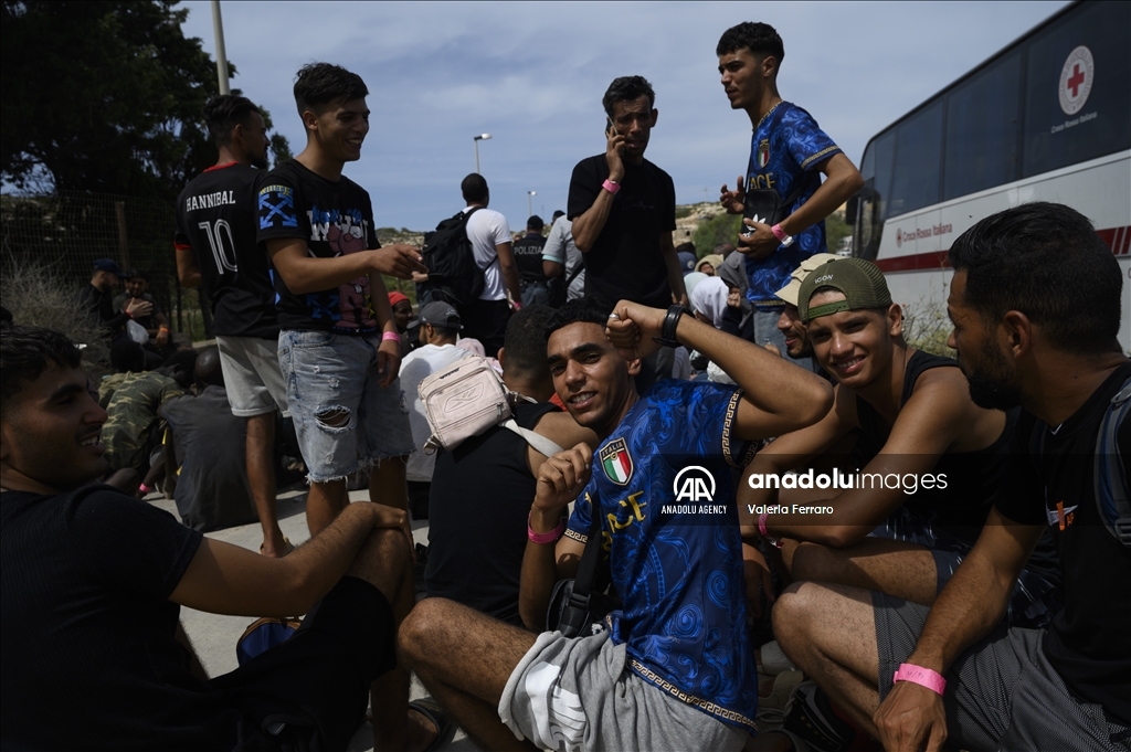 Emergency situation in Italy's Lampedusa