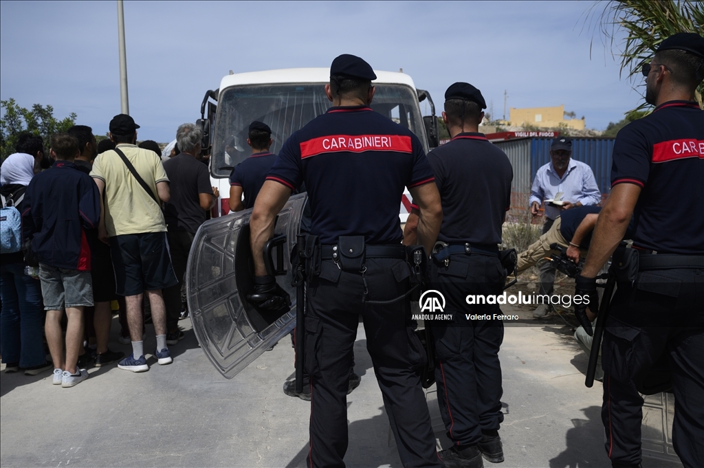 Emergency situation in Italy's Lampedusa