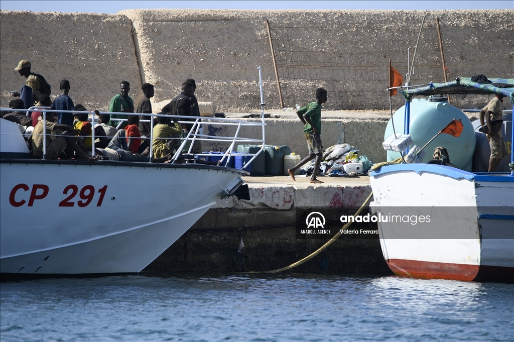Emergency situation in Italy's Lampedusa