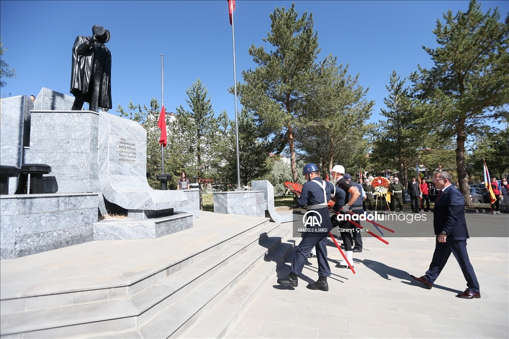 Doğu Anadolu'da 19 Eylül Gaziler Günü törenle kutlandı