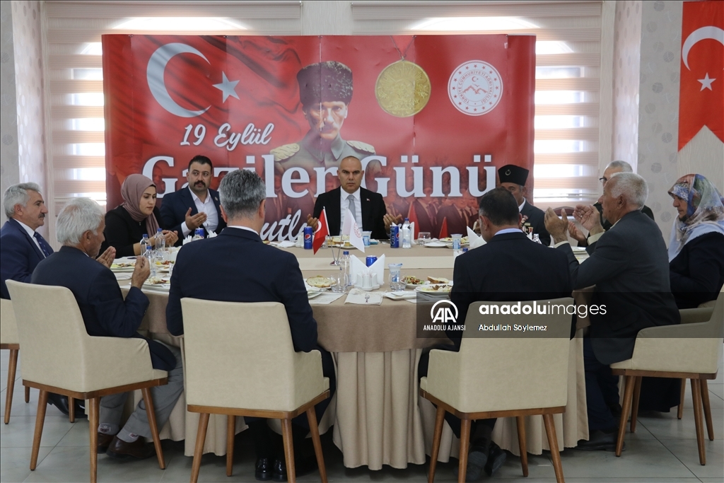 Ağrı'da 19 Eylül Gaziler Günü törenle kutlandı