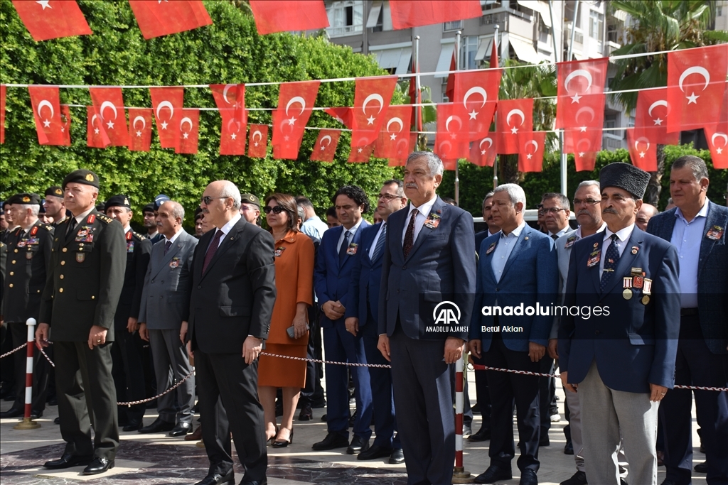 Adana'da 19 Eylül Gaziler Günü kutlandı