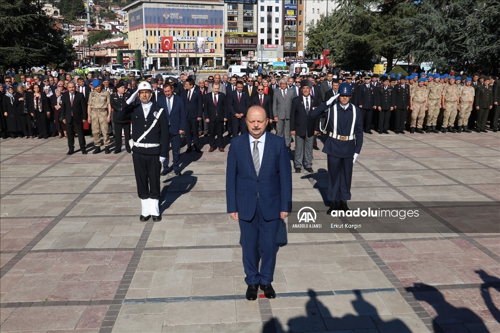 Kastamonu'da 19 Eylül Gaziler Günü kutlandı