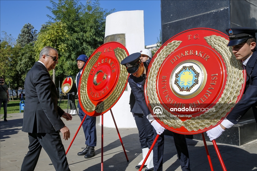 Doğu'da 19 Eylül Gaziler Günü törenlerle kutlandı