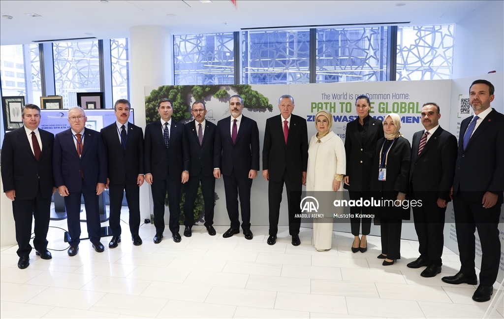New York: Erdogan signe la déclaration de bonne volonté sur le "zéro déchet mondial"
