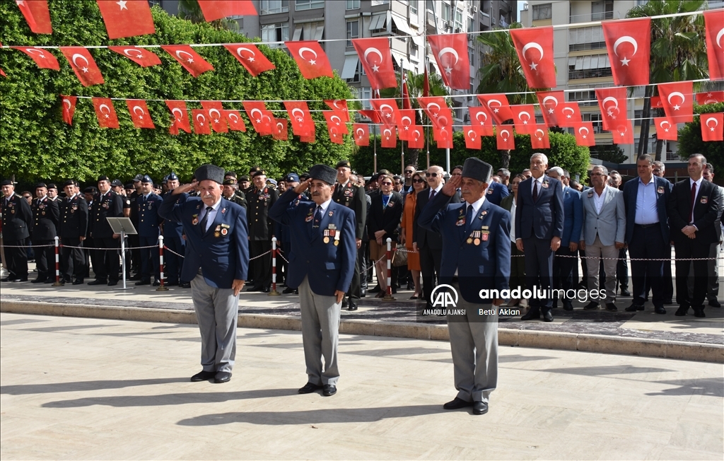 Adana'da 19 Eylül Gaziler Günü kutlandı