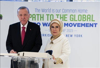 New York: Erdogan signe la déclaration de bonne volonté sur le "zéro déchet mondial"	