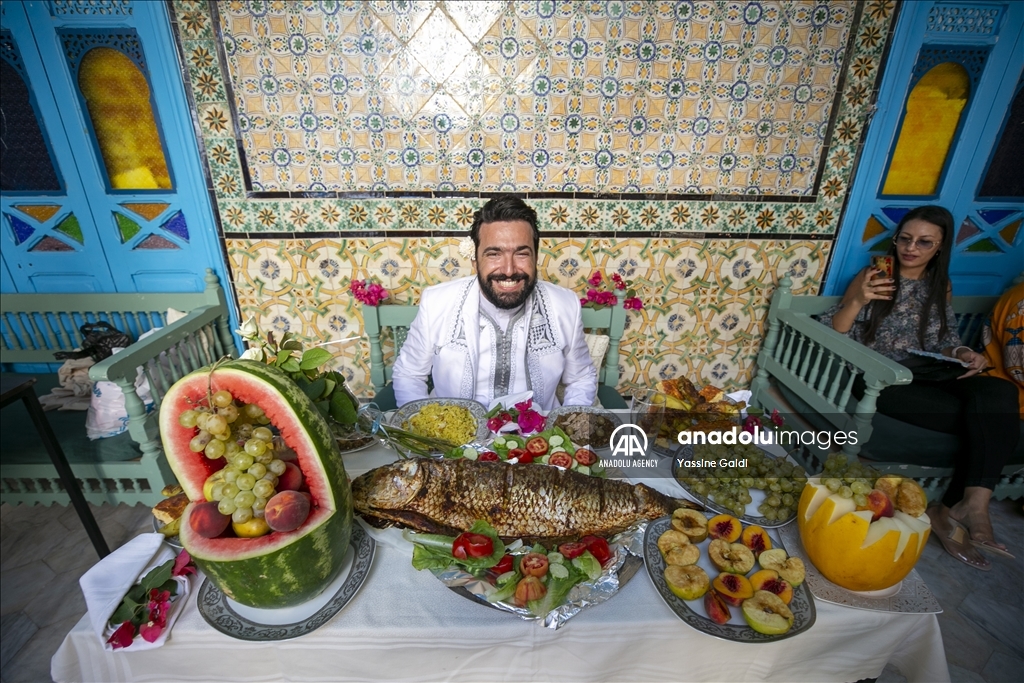 "Groom Ceremony" tradition in Tunisia