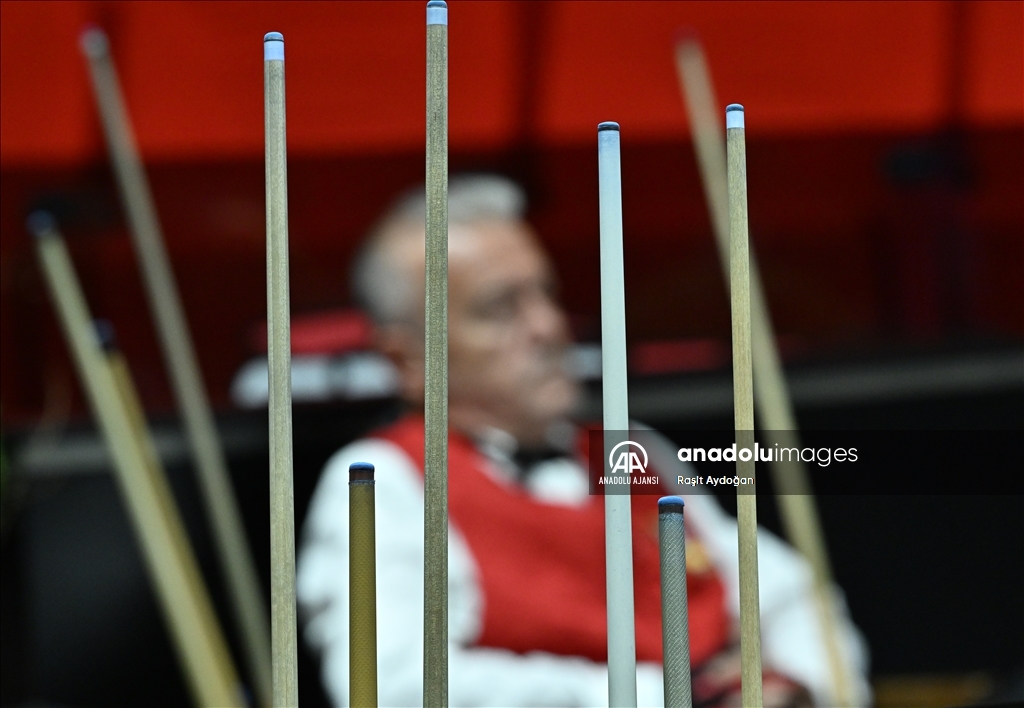 3 Bant Bilardo Artistik Dünya Şampiyonası, Ankara'da başladı