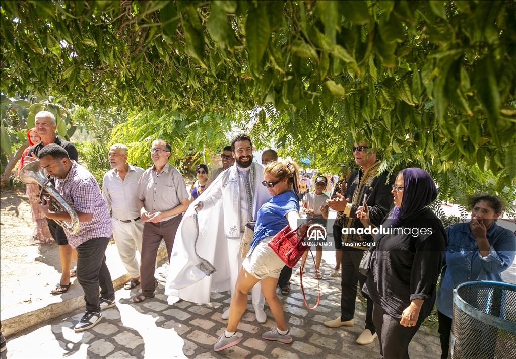 Tunus'ta düğün öncesi "Damat Töreni" geleneği