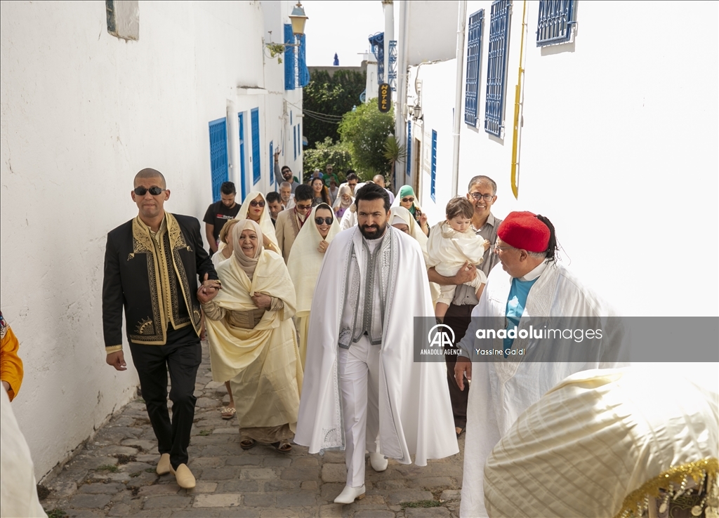 "Groom Ceremony" tradition in Tunisia