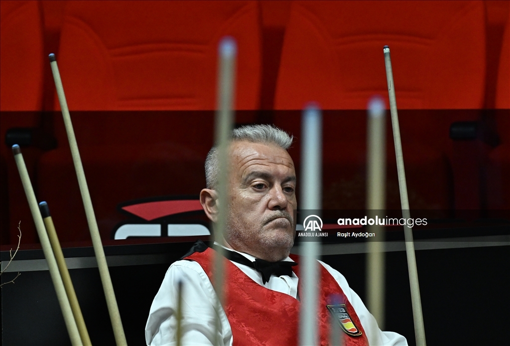 3 Bant Bilardo Artistik Dünya Şampiyonası, Ankara'da başladı
