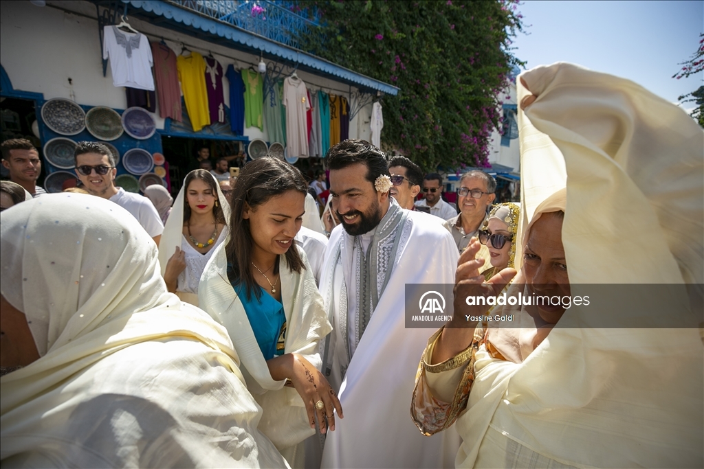 "Groom Ceremony" tradition in Tunisia