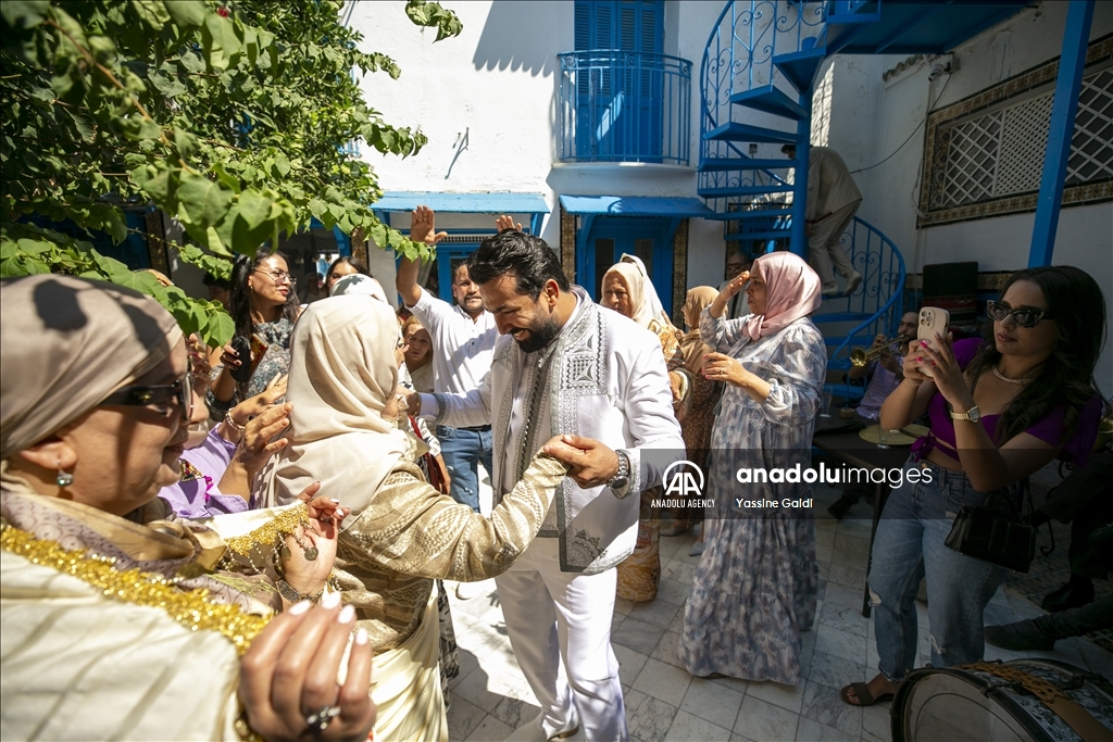 "Groom Ceremony" tradition in Tunisia