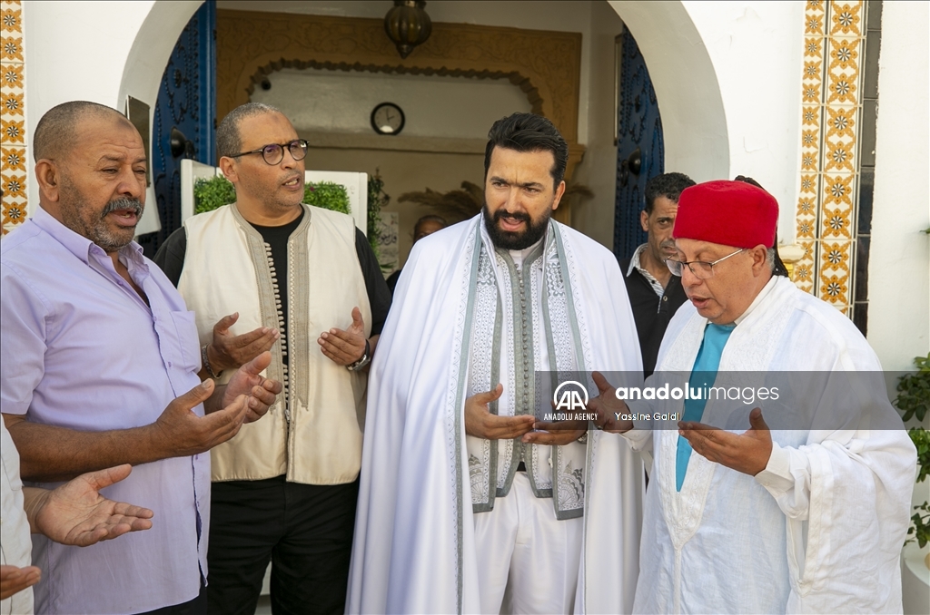 "Groom Ceremony" tradition in Tunisia