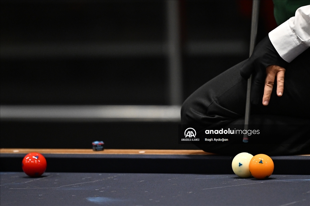 3 Bant Bilardo Artistik Dünya Şampiyonası, Ankara'da başladı