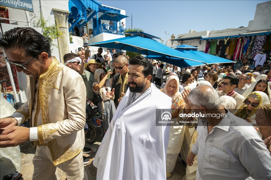 "Groom Ceremony" tradition in Tunisia