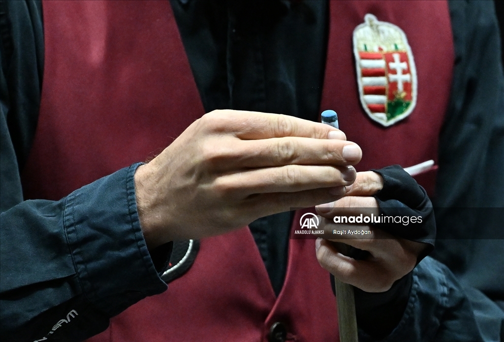 3 Bant Bilardo Artistik Dünya Şampiyonası, Ankara'da başladı