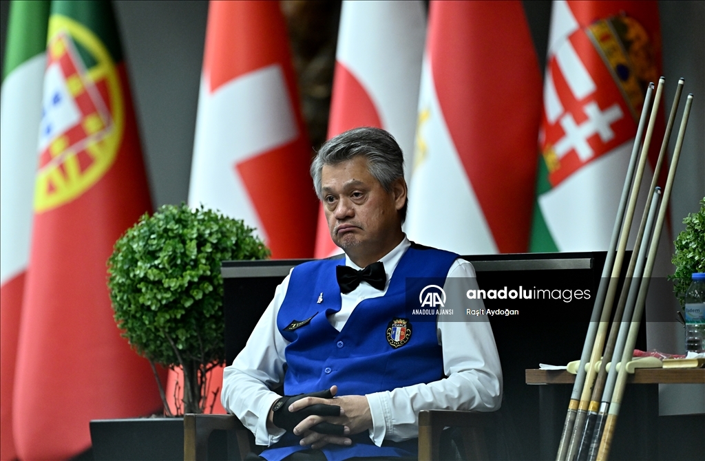 3 Bant Bilardo Artistik Dünya Şampiyonası, Ankara'da başladı