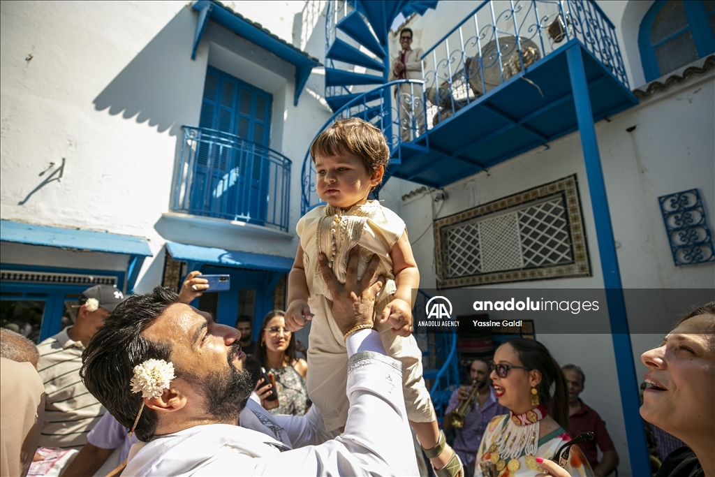 "Groom Ceremony" tradition in Tunisia