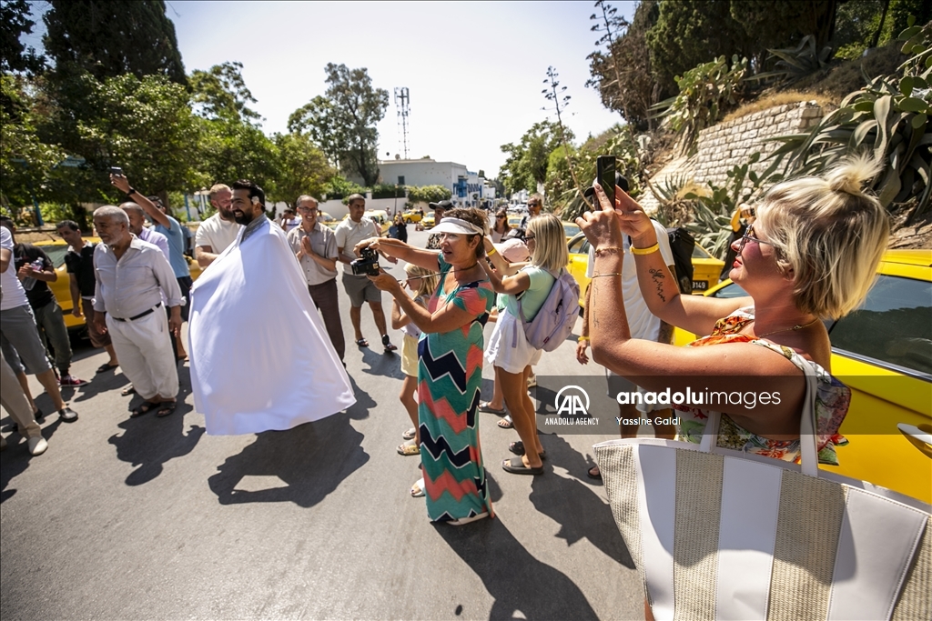 "Groom Ceremony" tradition in Tunisia