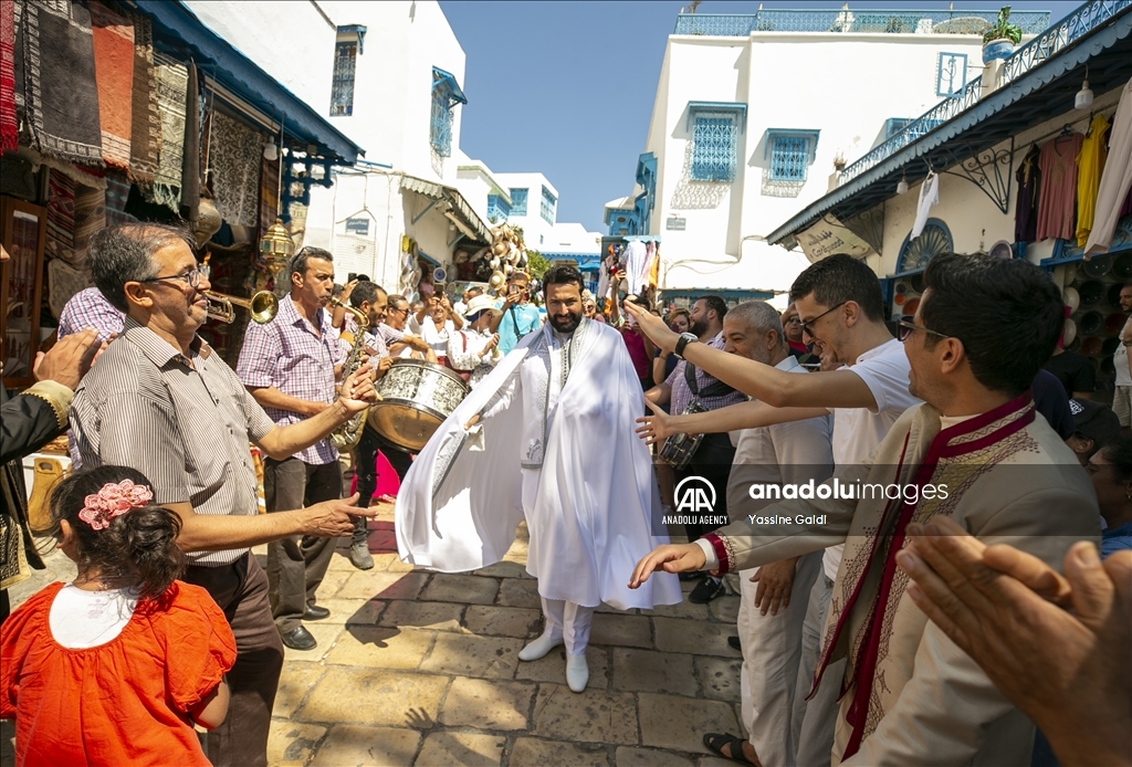 "Groom Ceremony" tradition in Tunisia