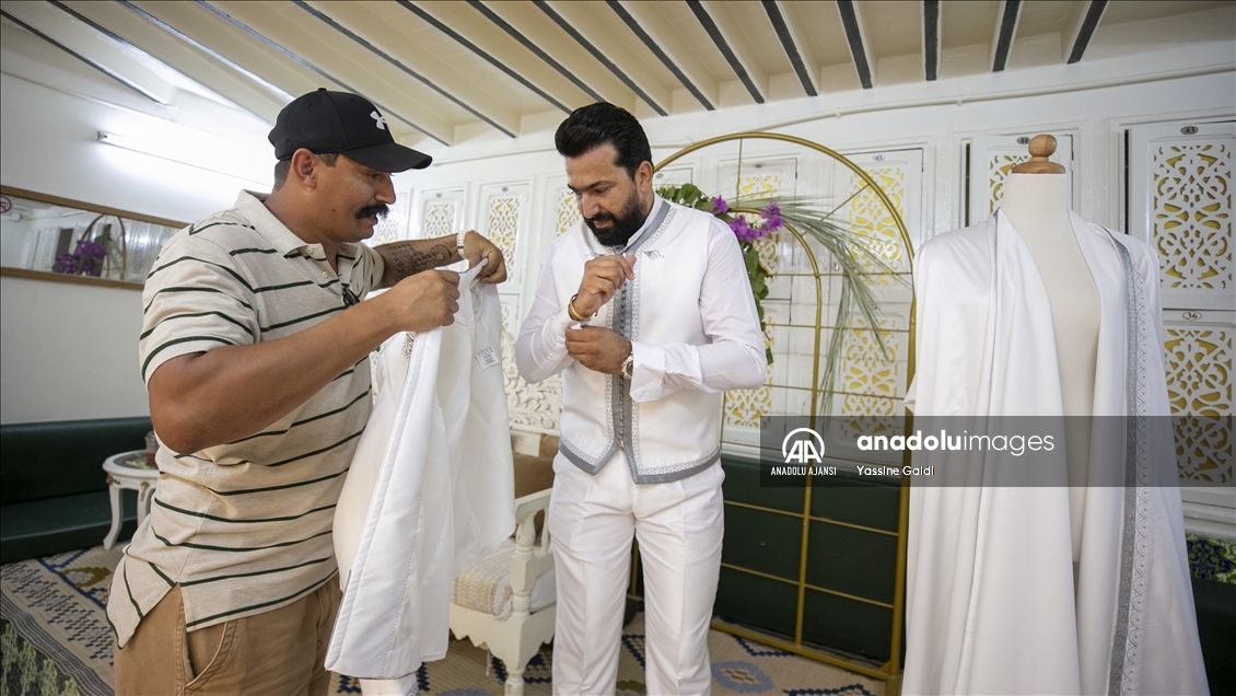 Tunus'ta düğün öncesi "Damat Töreni" geleneği