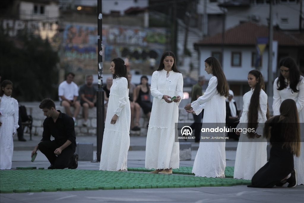 В Сараево прошло мероприятие по случаю 28-й годовщины геноцида в Сребренице