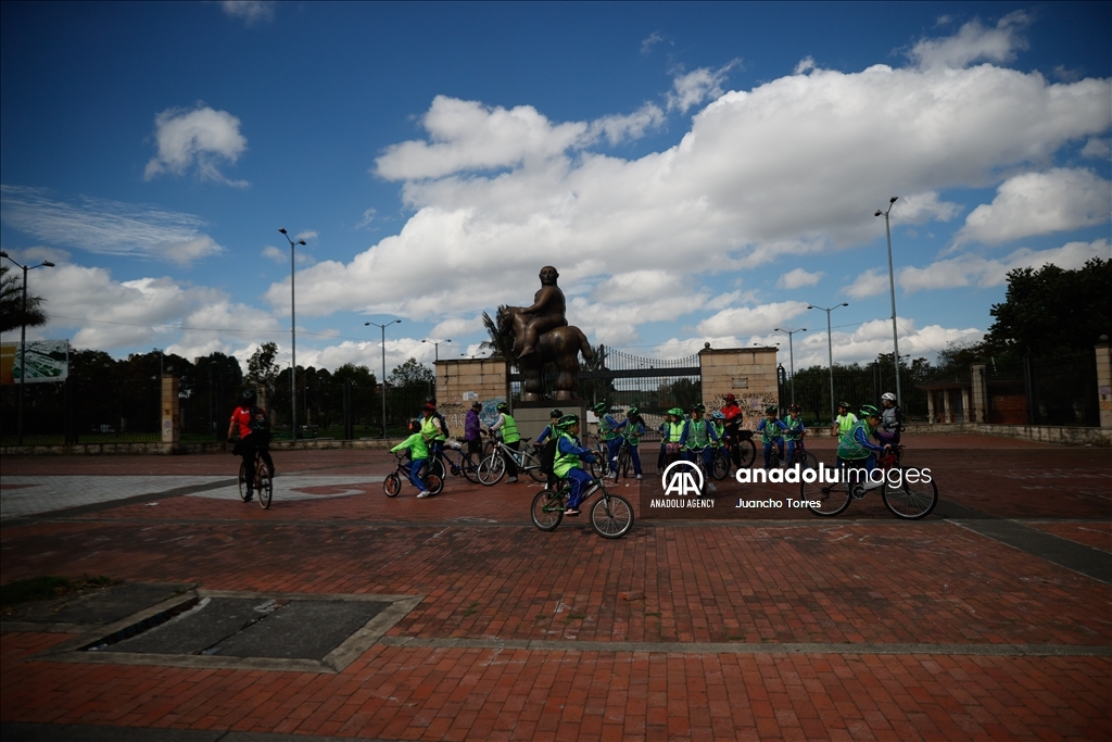 В Боготе дан старт акции «День без автомобилей»
