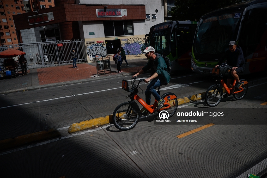 В Боготе дан старт акции «День без автомобилей»