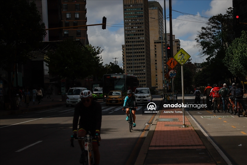 В Боготе дан старт акции «День без автомобилей»