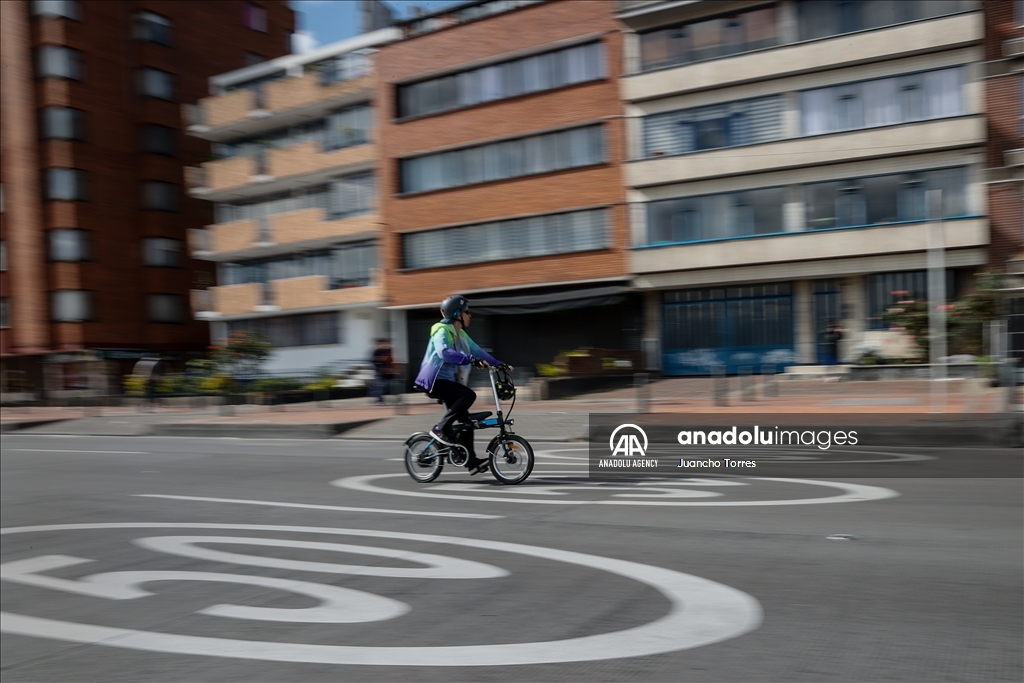 В Боготе дан старт акции «День без автомобилей»