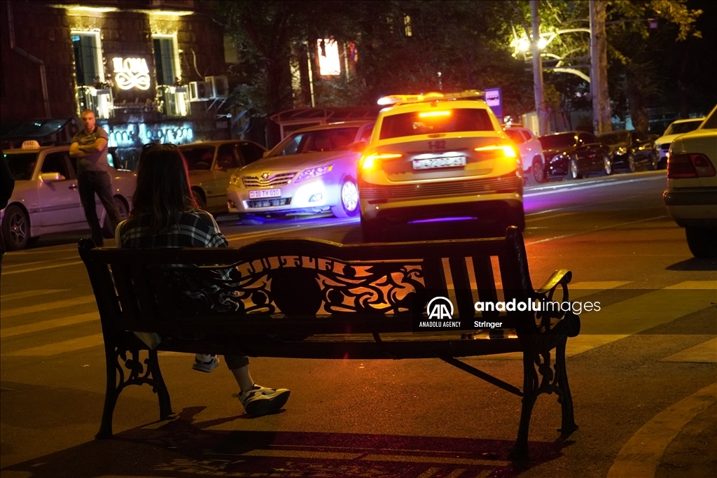 В Ереване полиция задержала участников протестов