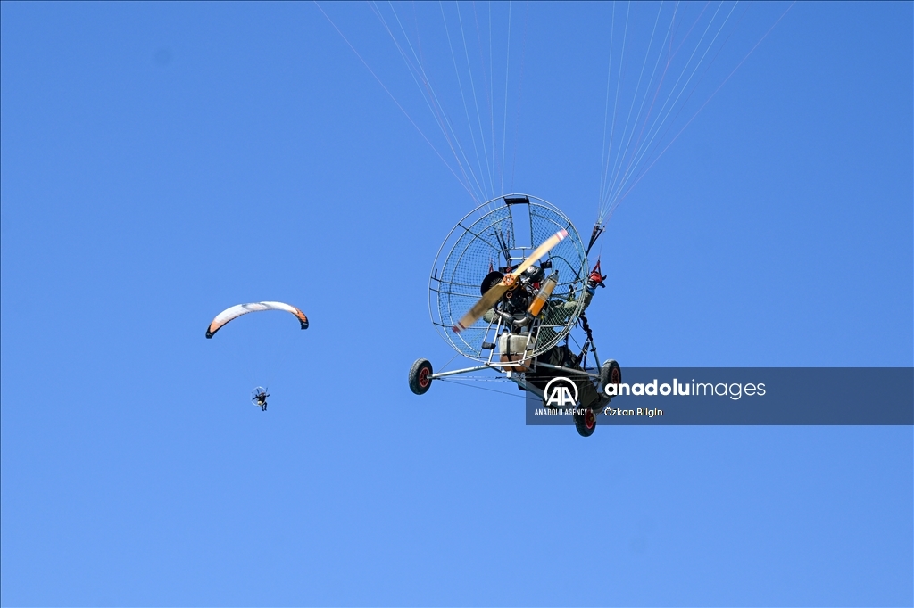 Li Wanê "Şampiyoniya Hedef Paramotorê û Pereşûta Berpalê" didome
