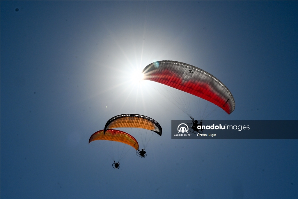 Li Wanê "Şampiyoniya Hedef Paramotorê û Pereşûta Berpalê" didome