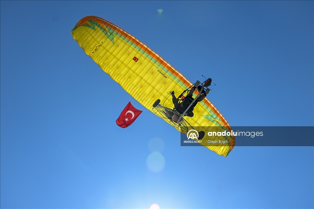Li Wanê "Şampiyoniya Hedef Paramotorê û Pereşûta Berpalê" didome