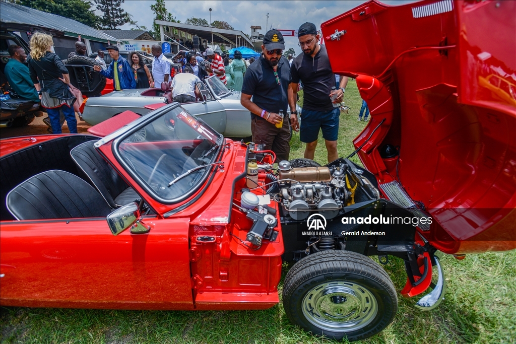 Kenya'da klasik otomobil ve motosiklet etkinliği